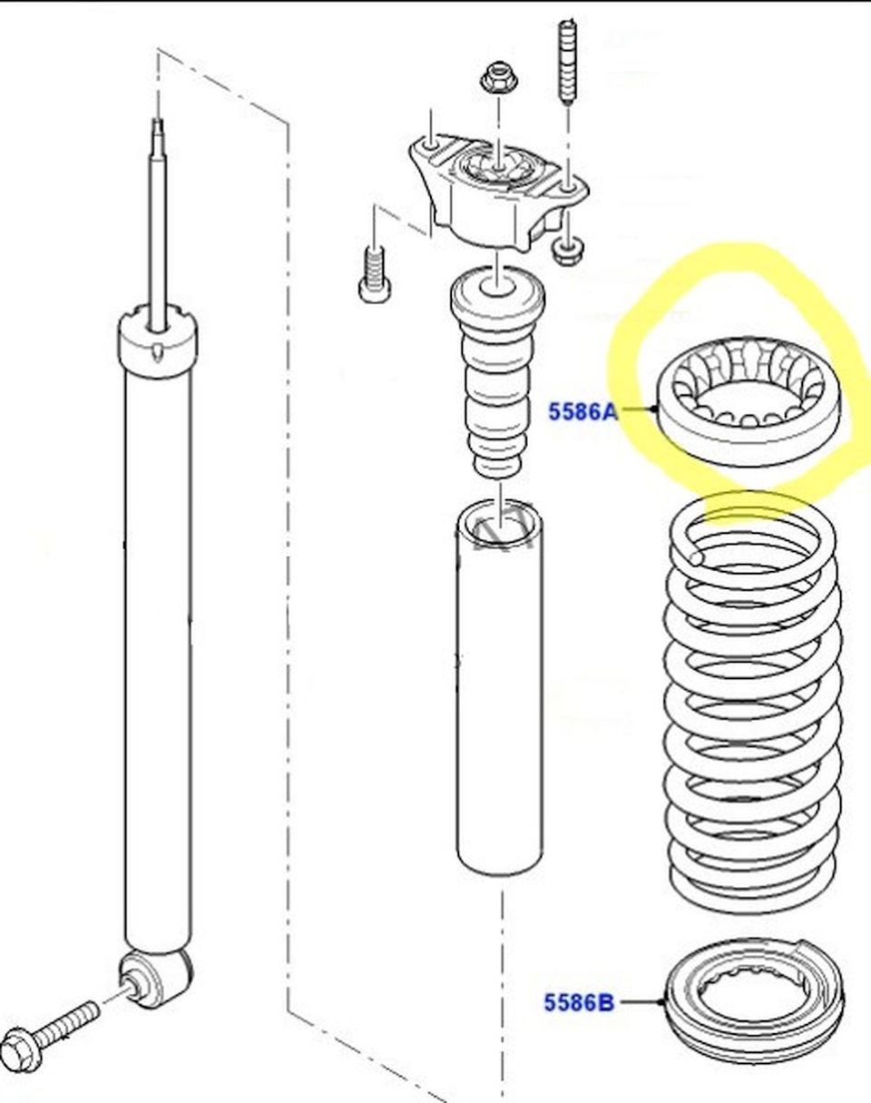 Проставка пружины передней/задней нижняя — Subaru Forester (SH), 2,5 л,  2008 года | своими руками | DRIVE2