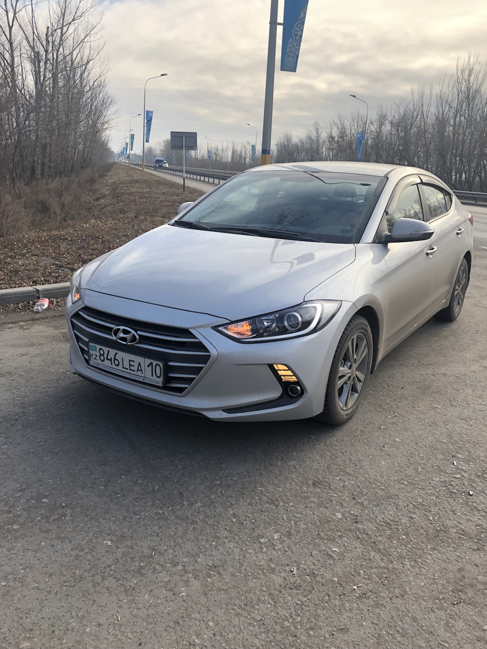 Попал на камень. — Hyundai Elantra (6G), 1,6 л, 2018 года | поломка | DRIVE2