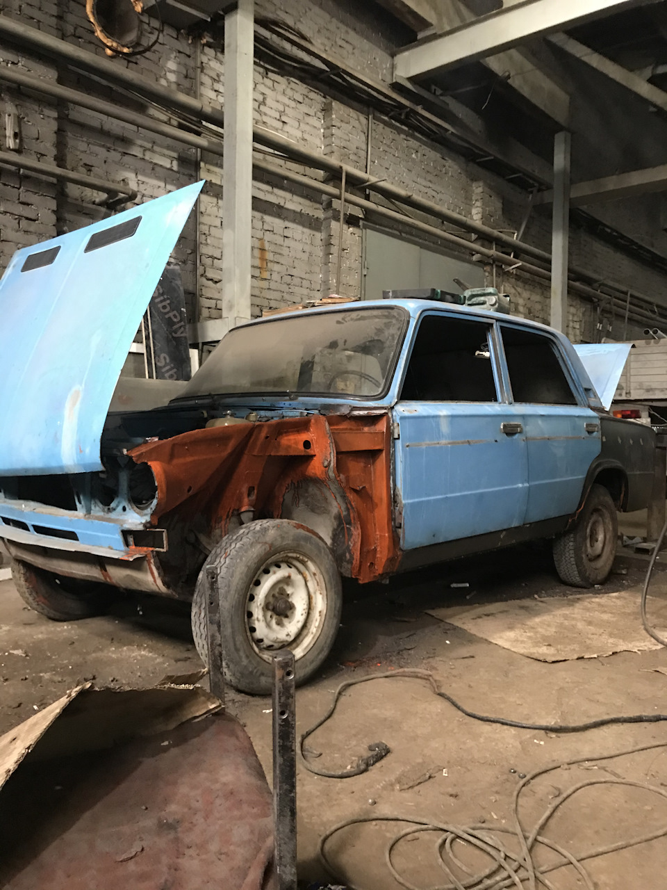 Жестяные работы продолжаются. — Lada 21033, 1,5 л, 1979 года | кузовной  ремонт | DRIVE2