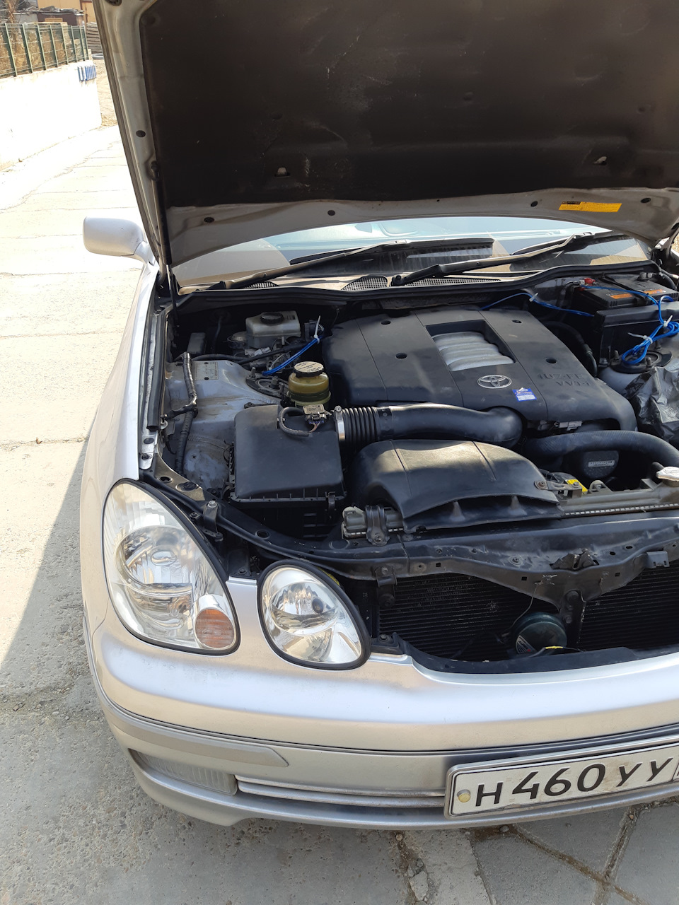 Swap 1UZ-FE — Toyota Aristo (II), 4,3 л, 1998 года | тюнинг | DRIVE2