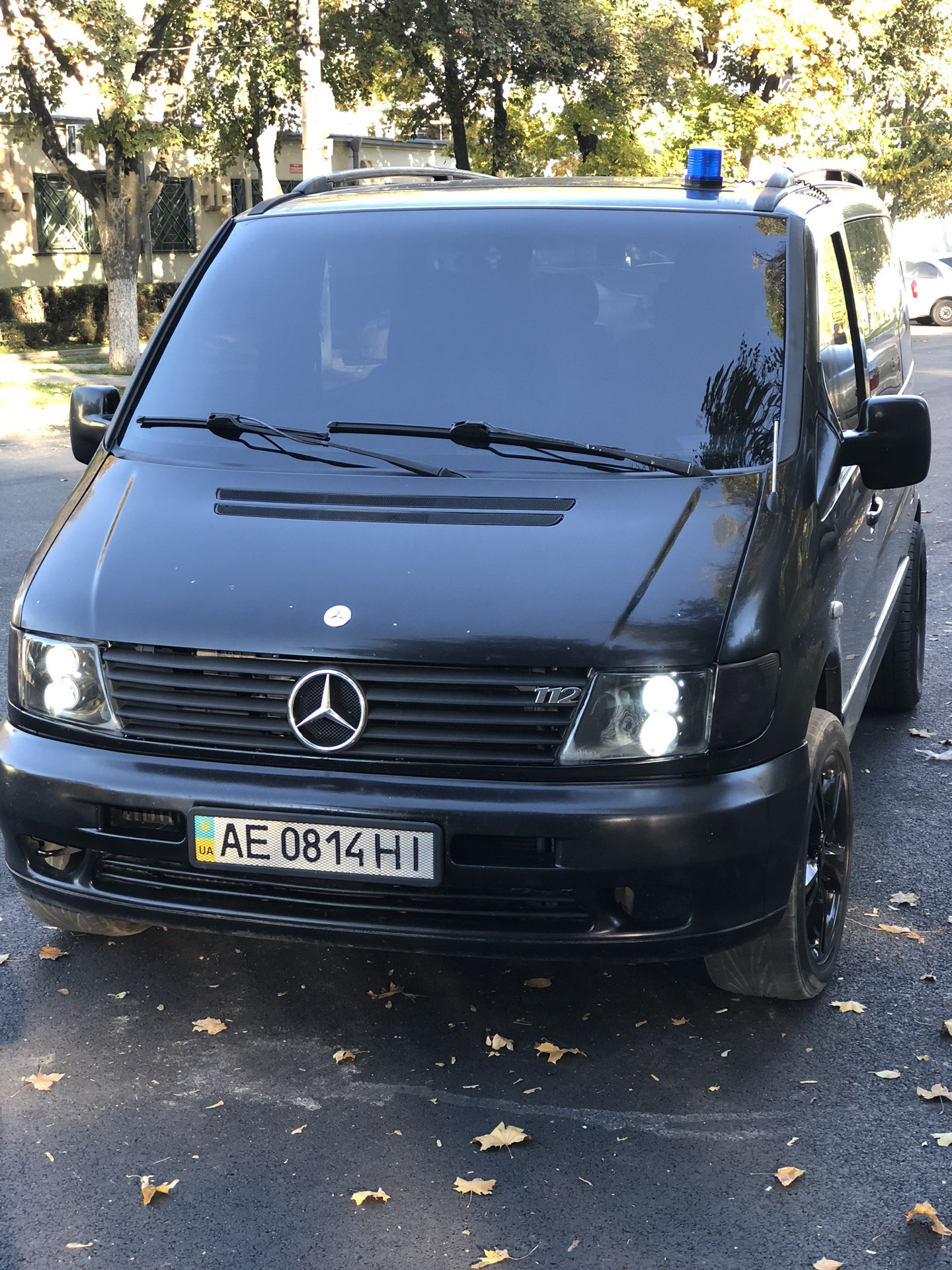 Тонировка лобового и установка 4 линз — Mercedes-Benz Vito (1G), 2,2 л,  2002 года | запчасти | DRIVE2