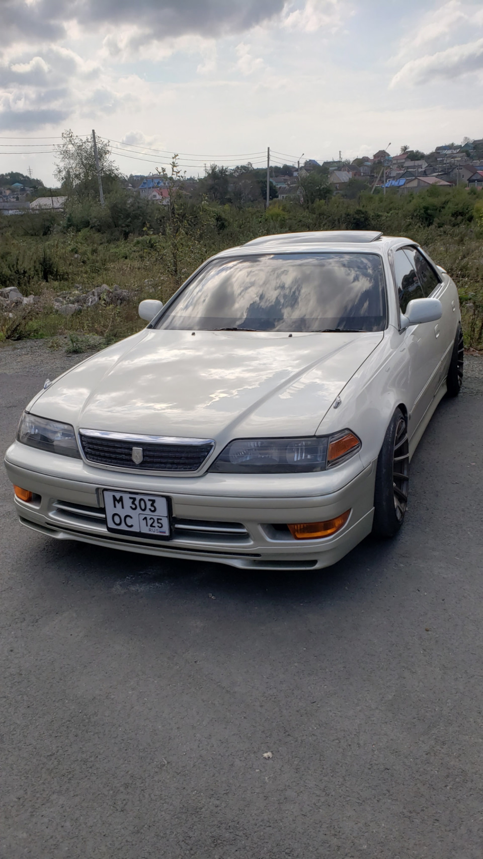 Полировка, керамика и жидкое стекло. — Toyota Mark II (100), 2,5 л, 1998  года | своими руками | DRIVE2