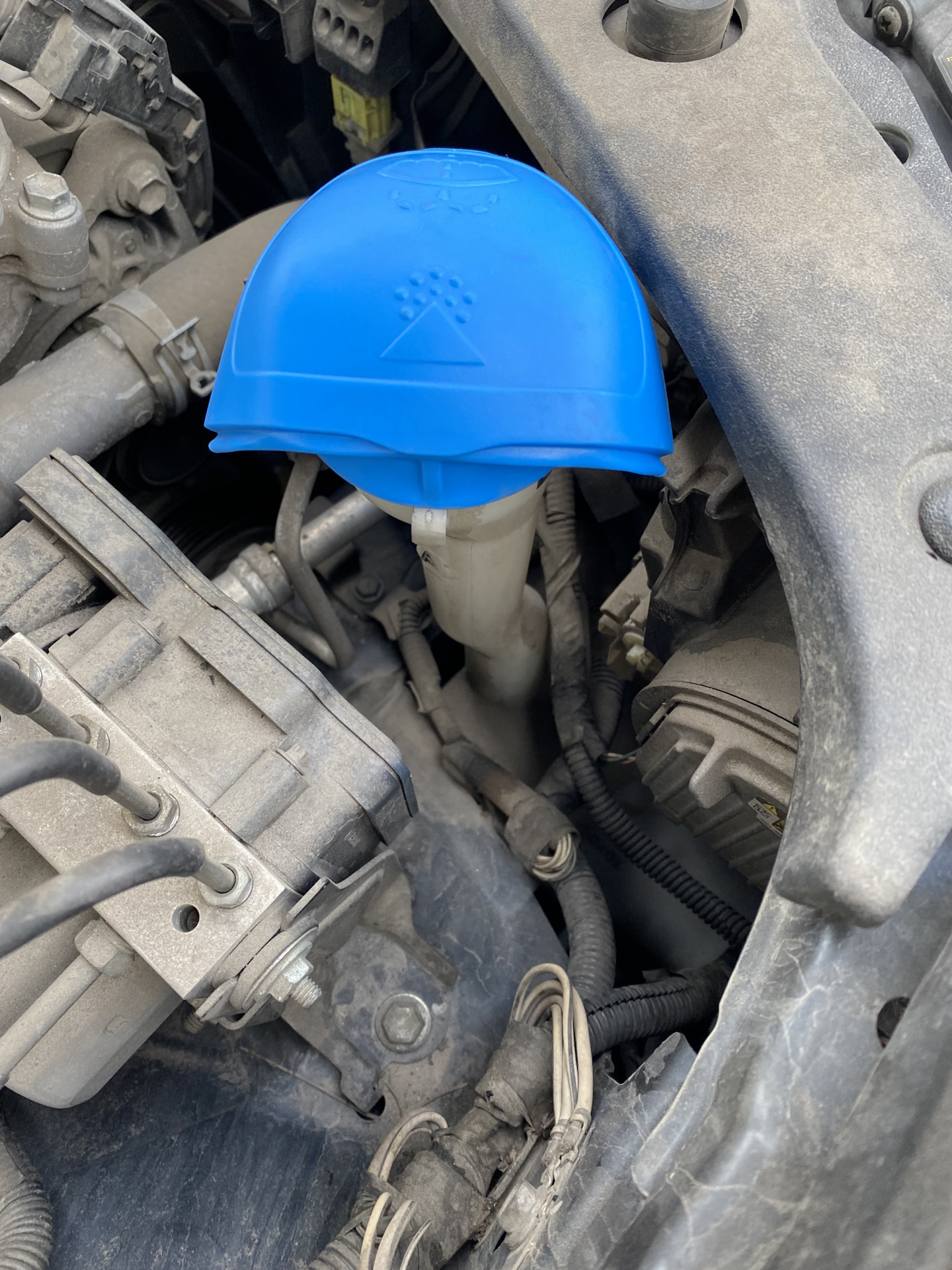 Силиконовая крышка на бачок омывателяVAG — Toyota Camry (XV50), 3,5 л ...