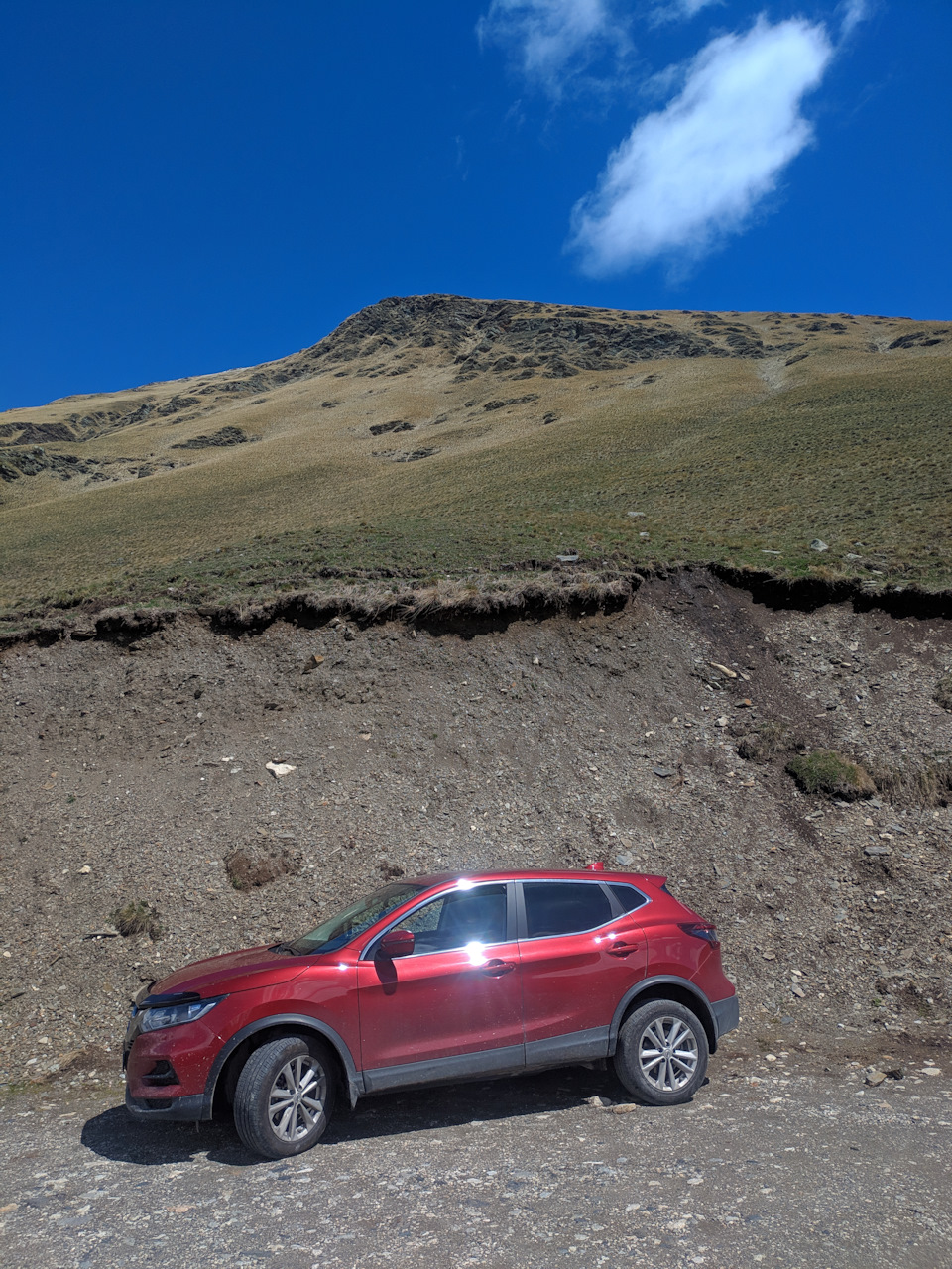 Голубые Озёра- Верхняя Балкария- Уштулу. 9 мая 2023 года. — Nissan Qashqai  (2G), 2 л, 2021 года | путешествие | DRIVE2