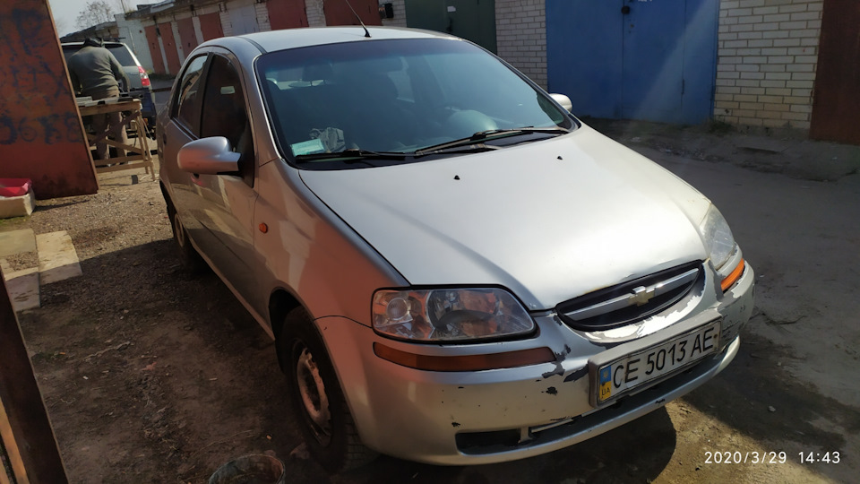 Я её не много помыл — Chevrolet Aveo Sedan (1G)