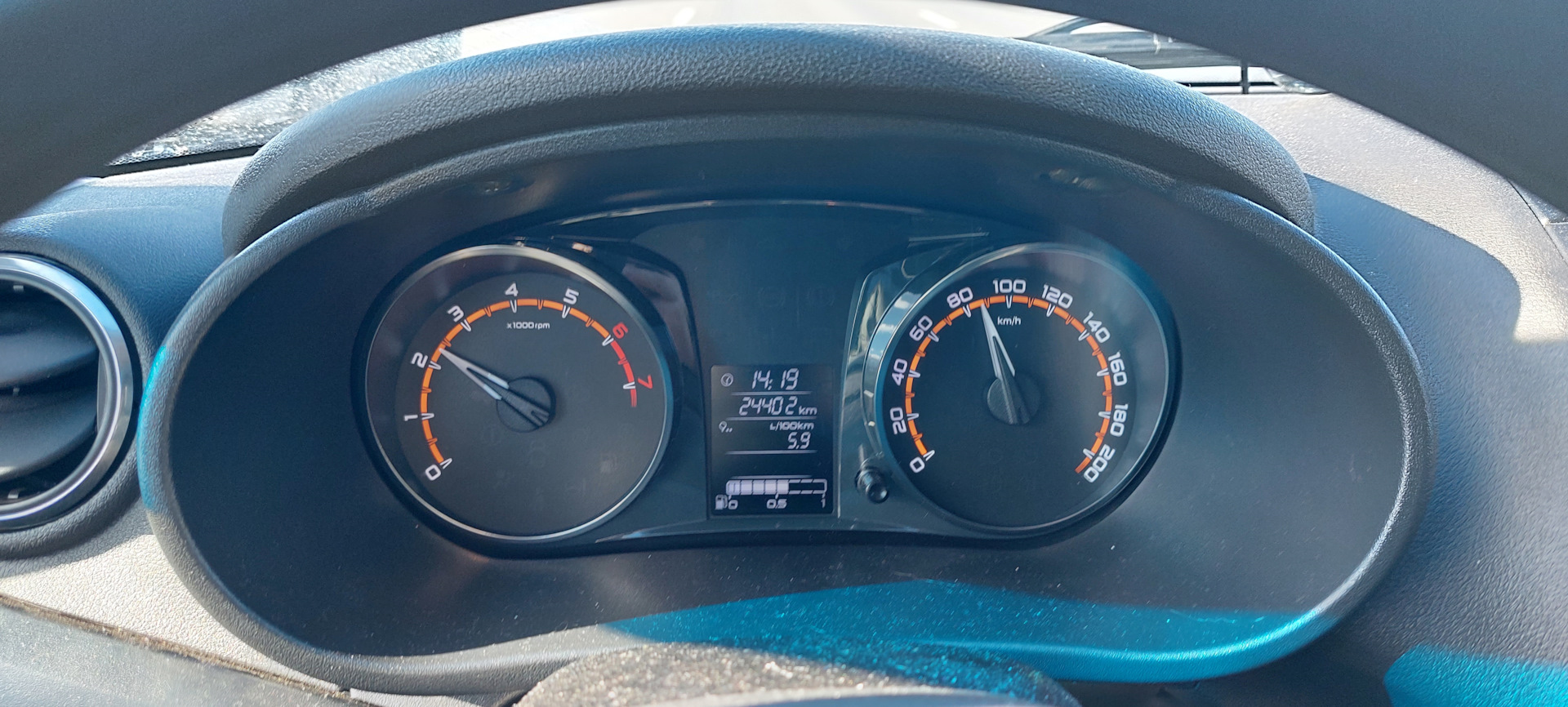 Расход на моей гранте за 16 дней — Lada Гранта Лифтбек (2-е поколение ...