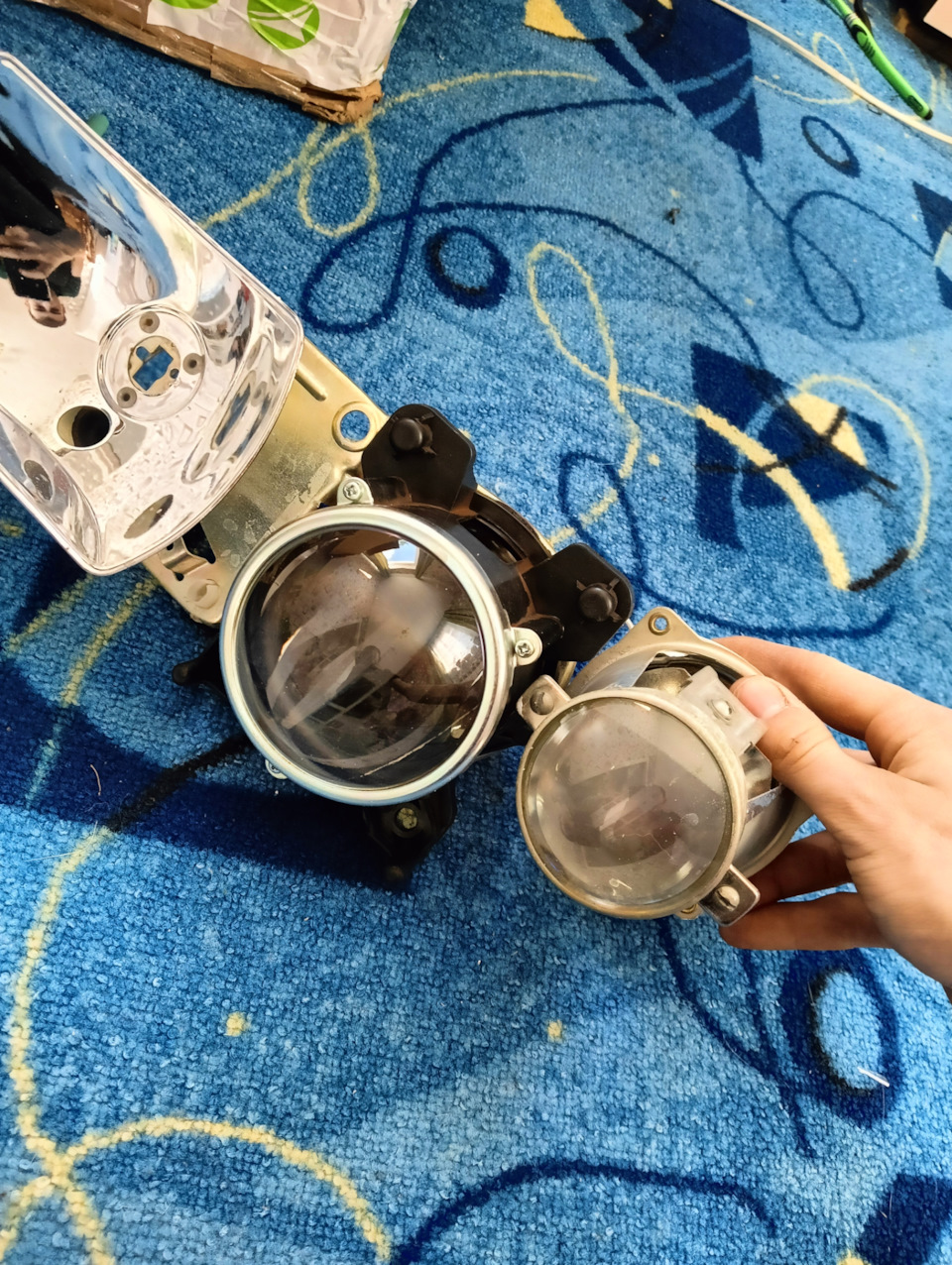 Бюджетная доработка фар киржач — Lada 21104, 1,6 л, 2007 года ...