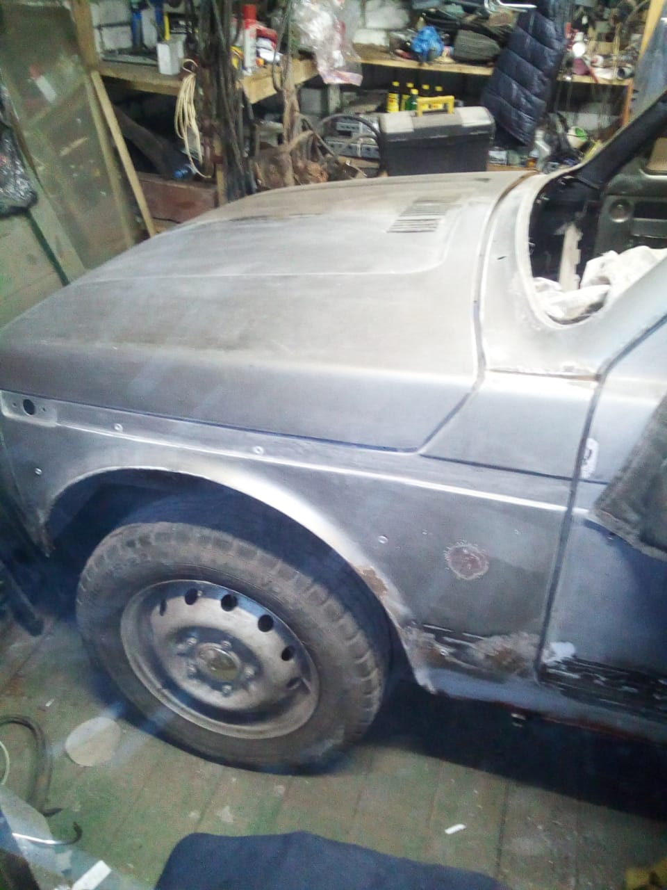 Подготовка к покраске Нивы. (начало) — Lada 2131, 1,7 л, 2002 года ...