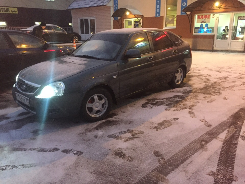 Купил диски на зиму (статусы) — Lada Приора хэтчбек, 1,6 л, 2011 года ...
