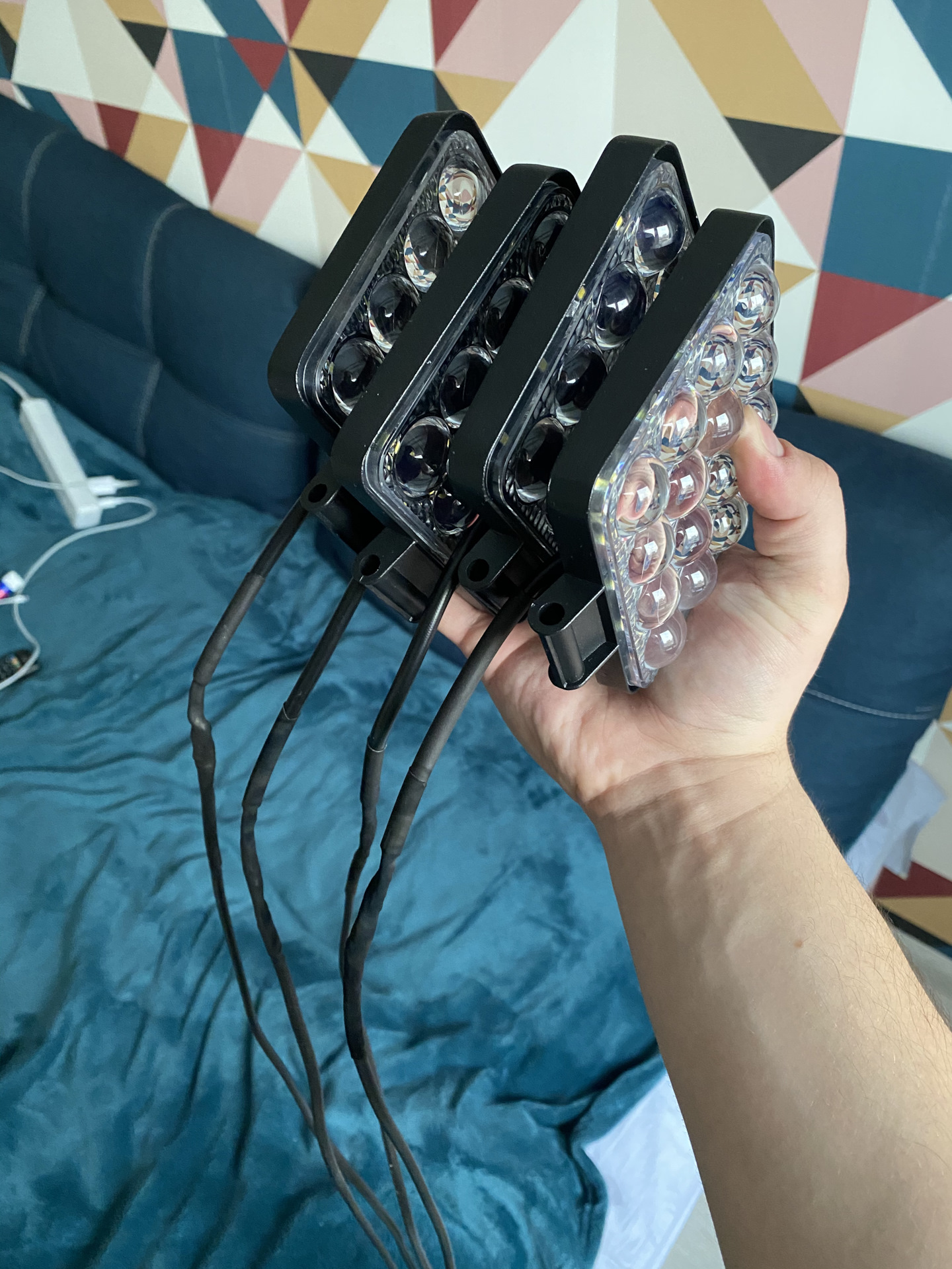 Вспышки ФСО ака доп.дальний свет — Ford Focus II Hatchback, 1,6 л, 2005 ...