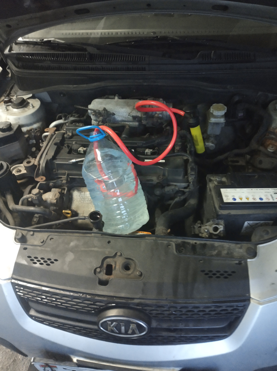 Замена масла и чистка печки — KIA Rio (2G), 1,6 л, 2006 года | своими ...