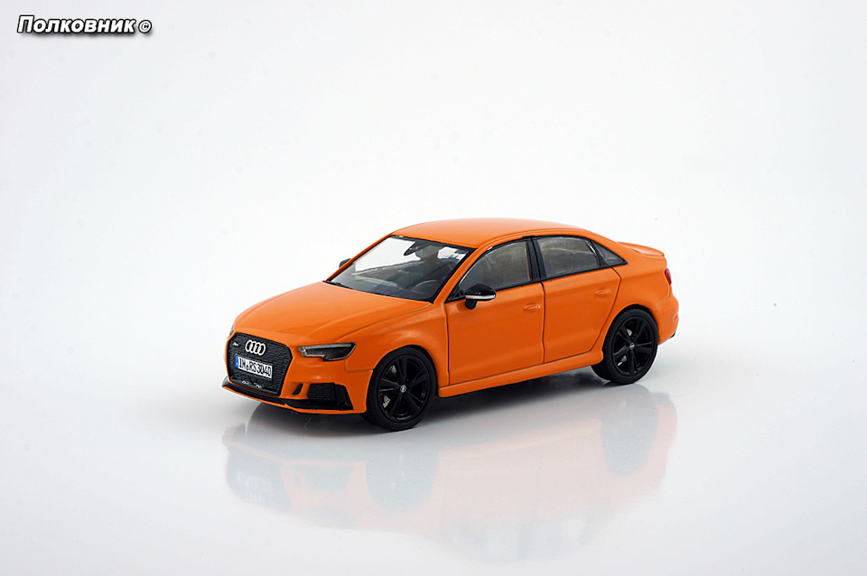 2016 Audi Rs3 Limousine Typ 8v Glutorange Iscale 1 43 Soobshestvo Masshtabnye Modeli Na Drive2