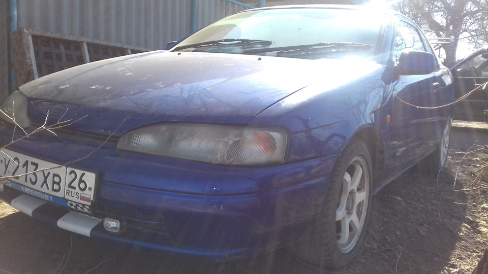 Toyota Cynos (44) 1.5 бензиновый 1995 | Синий спорт на DRIVE2