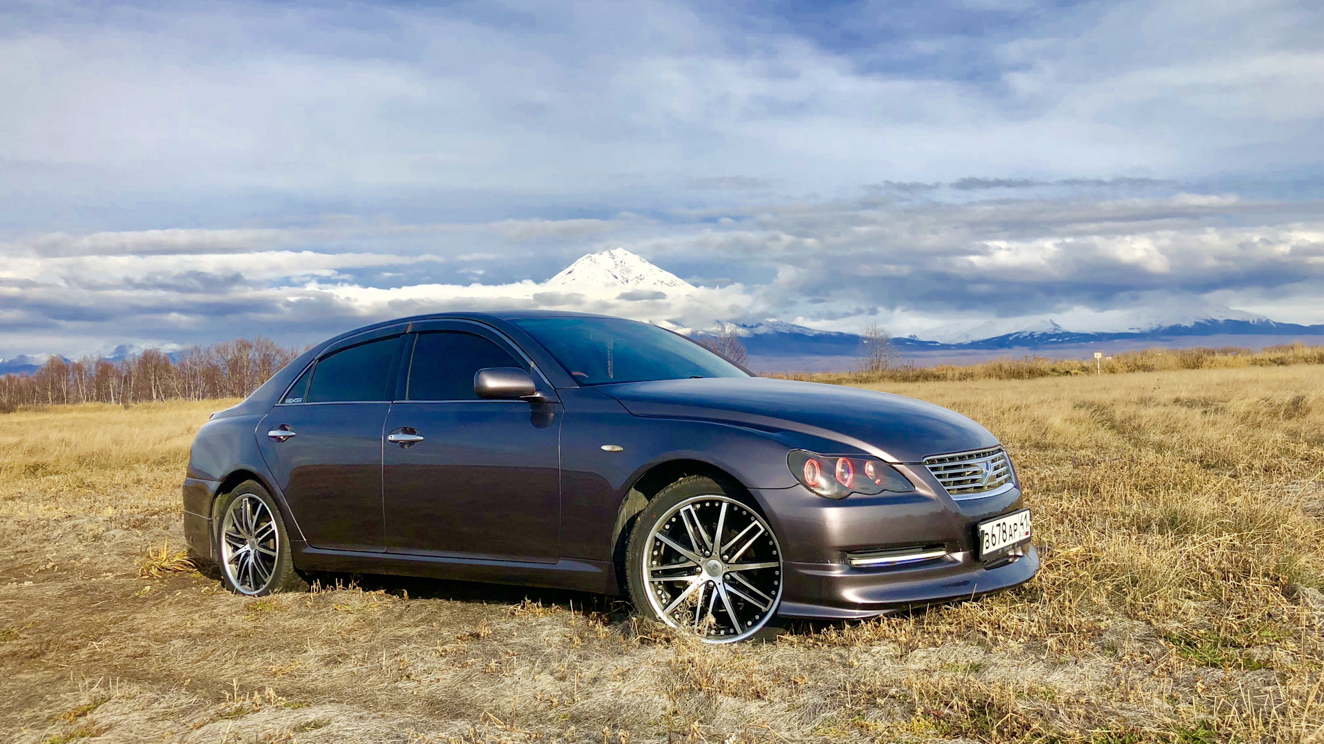 Toyota Mark X (GRX120) 2.5 бензиновый 2005 | -= Серый Кардинал =- на DRIVE2
