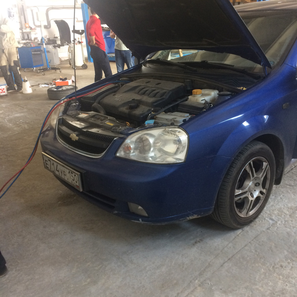 Завпрака кондиционера и отзыв об умном автосервисе ВилГуд. — Chevrolet ...