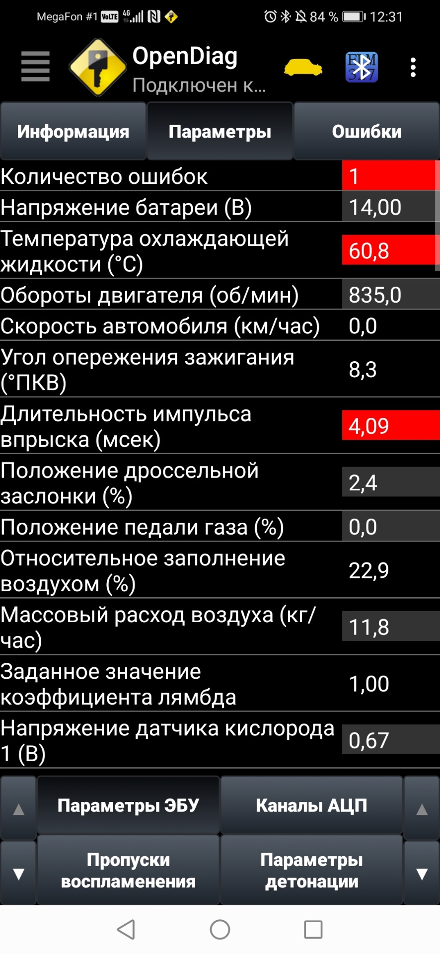 Данные Елм (помощь)) — Lada Гранта, 1,6 л, 2013 года | поломка | DRIVE2