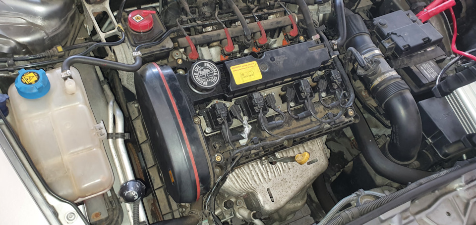 Замена ГРМ, погнутых клапанов, и сборка ГБЦ Alfa Romeo 147 1.6 Twin ...