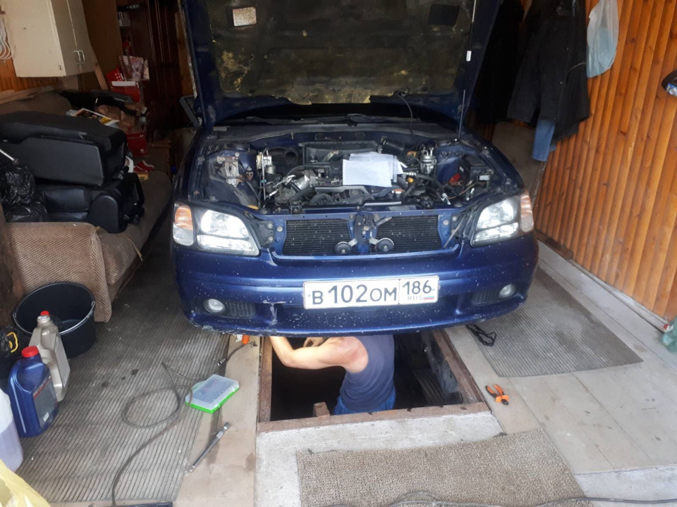 Регулировка клапанов Субару легаси своими корявыми руками — Subaru ...