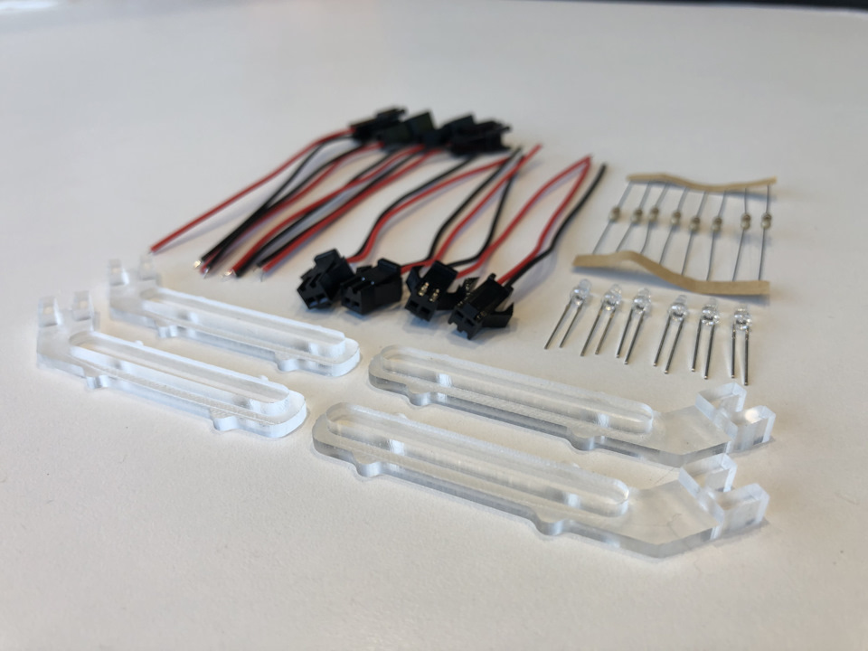 Подсветка внутренних ручек VW на Volkswagen Jetta V, Volkswagen Jetta ...