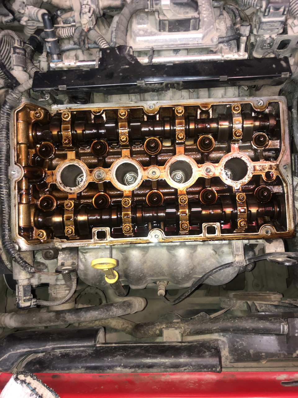 Замена клапанной крышки z18xer — Opel Astra H GTC, 1,8 л, 2007 года ...