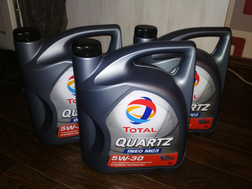 TOTAL QUARTZ INEO MC3 5W30 — Citroen DS4, 1,6 л, 2012 года | расходники ...