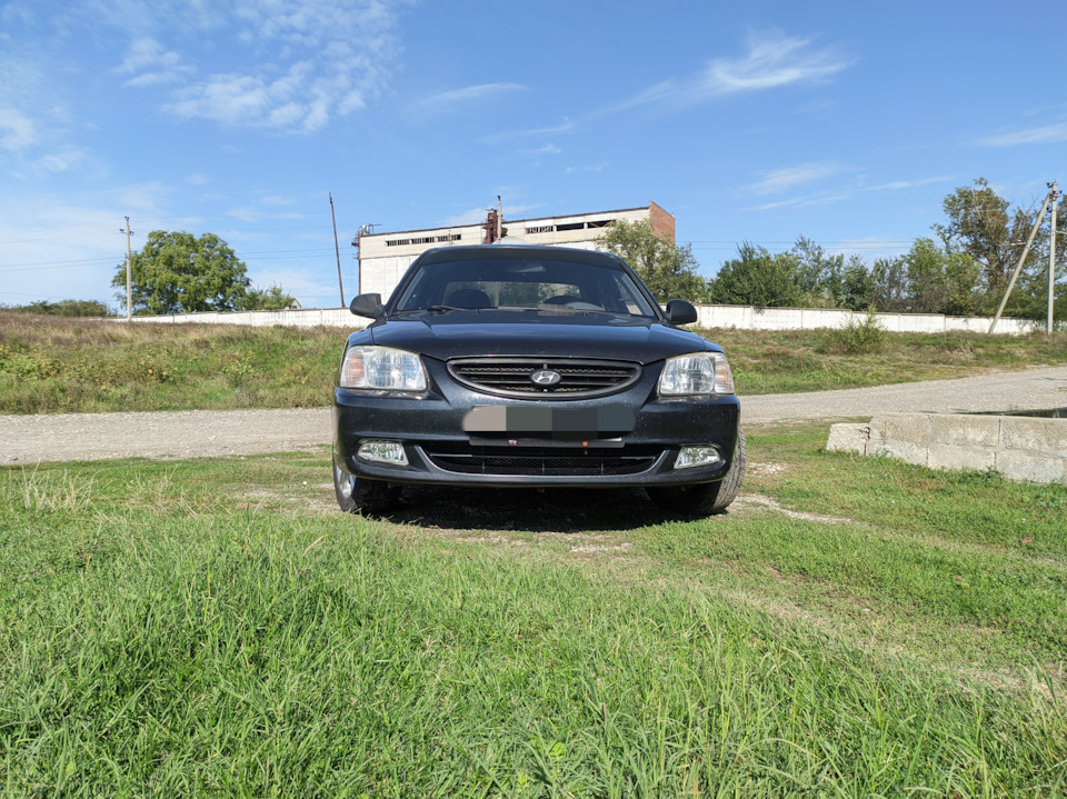 ПТФ h11 финал. Philips + 30 — Hyundai Accent (2G), 1,5 л, 2008 года ...