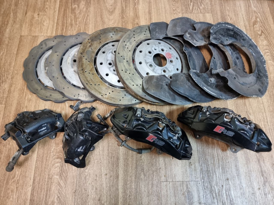 Комплект тормозов Audi RS6, RS7 C7 4G (390/356 mm.) — VergusVAG на DRIVE2
