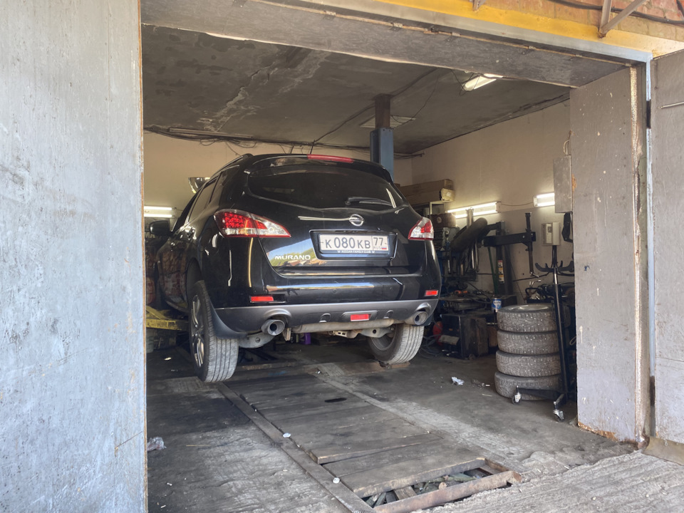 Прогнил глушитель — Nissan Murano II, 3,5 л, 2013 года | поломка | DRIVE2
