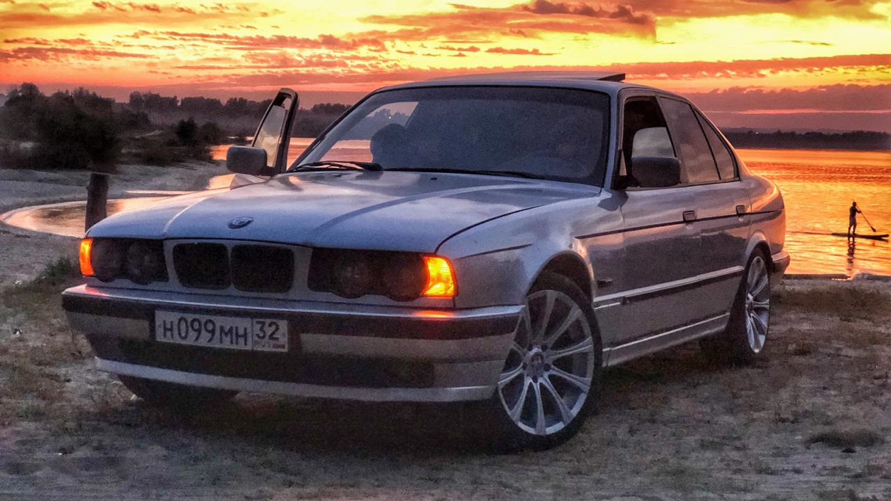 BMW 5 series (E34) 1.8 бензиновый 1995 | Блондинка #2 на DRIVE2