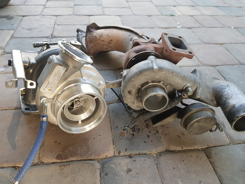 Установка VEMS, топливный регулятор NISMO, турбина Holset HE250WG ...