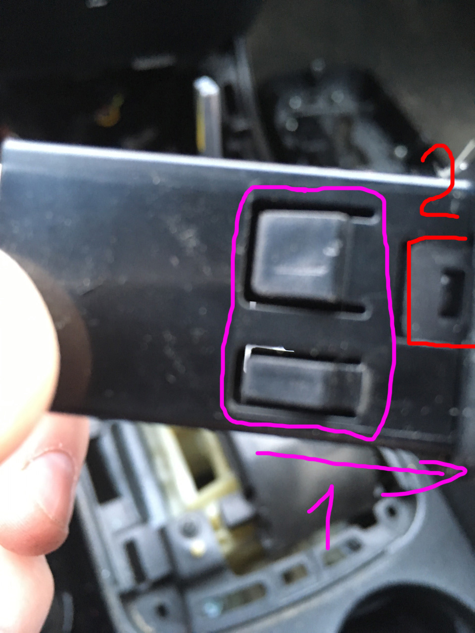 Как разобрать панель киа сид #5 как разобрать панель и добраться до USB и прикуривателя - KIA Ceed (1G), 1,6 