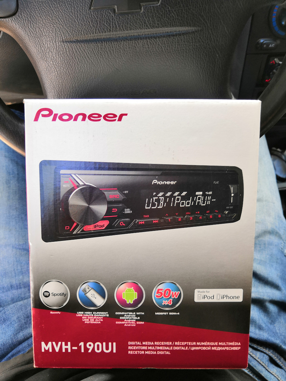 Магнитола pioneer mvh 190ui инструкция