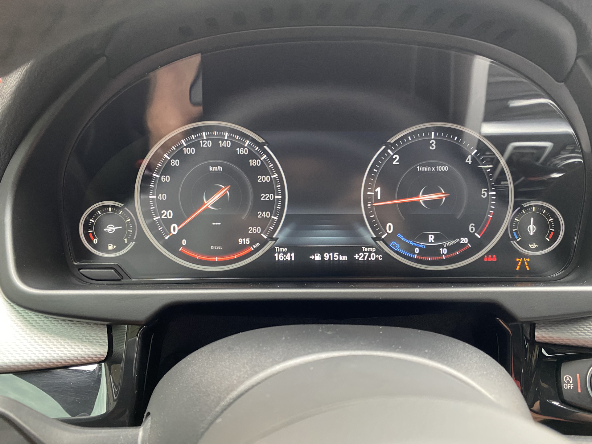 BMW x6 Speedometer