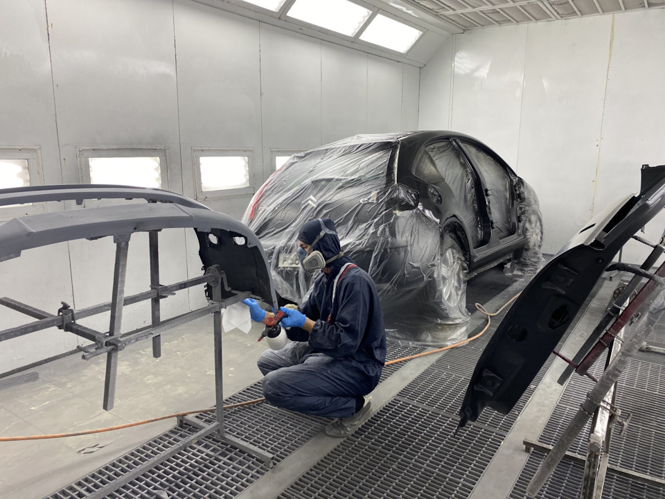 Покраска бампера за 4990₽ Краснодар — Автодом-Люкс на DRIVE2