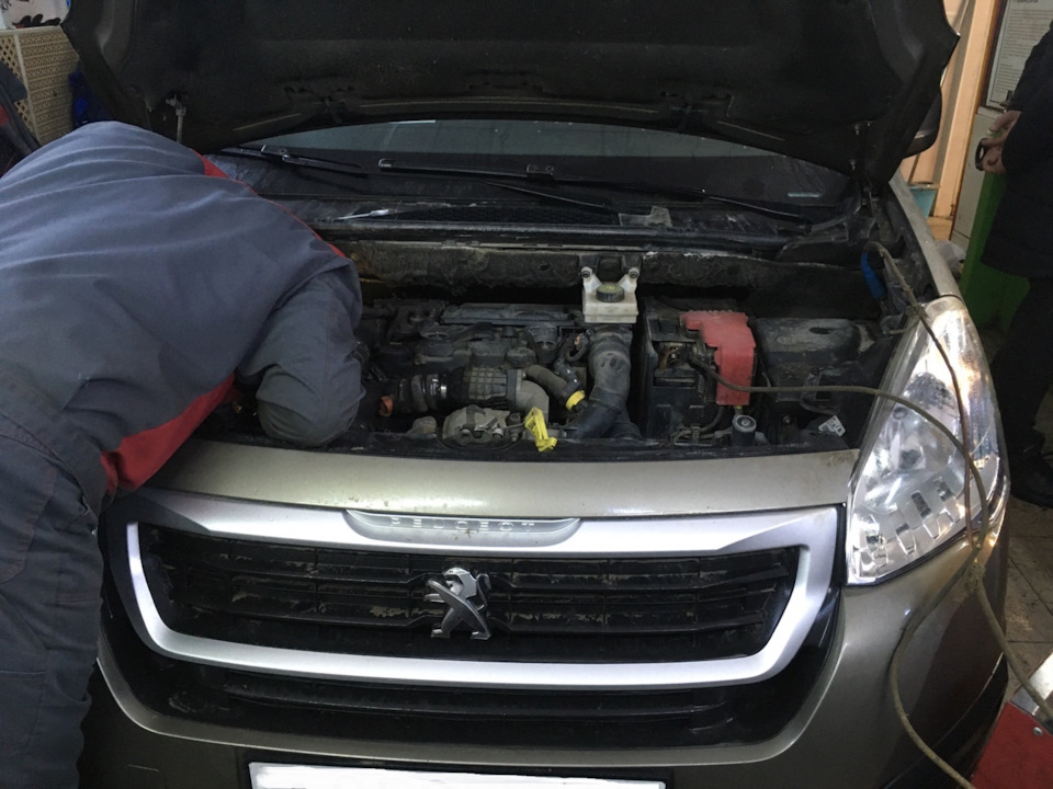 Ремонт генератора на автомобиле Peugeot Partner 2014 года, г. Рязань ...