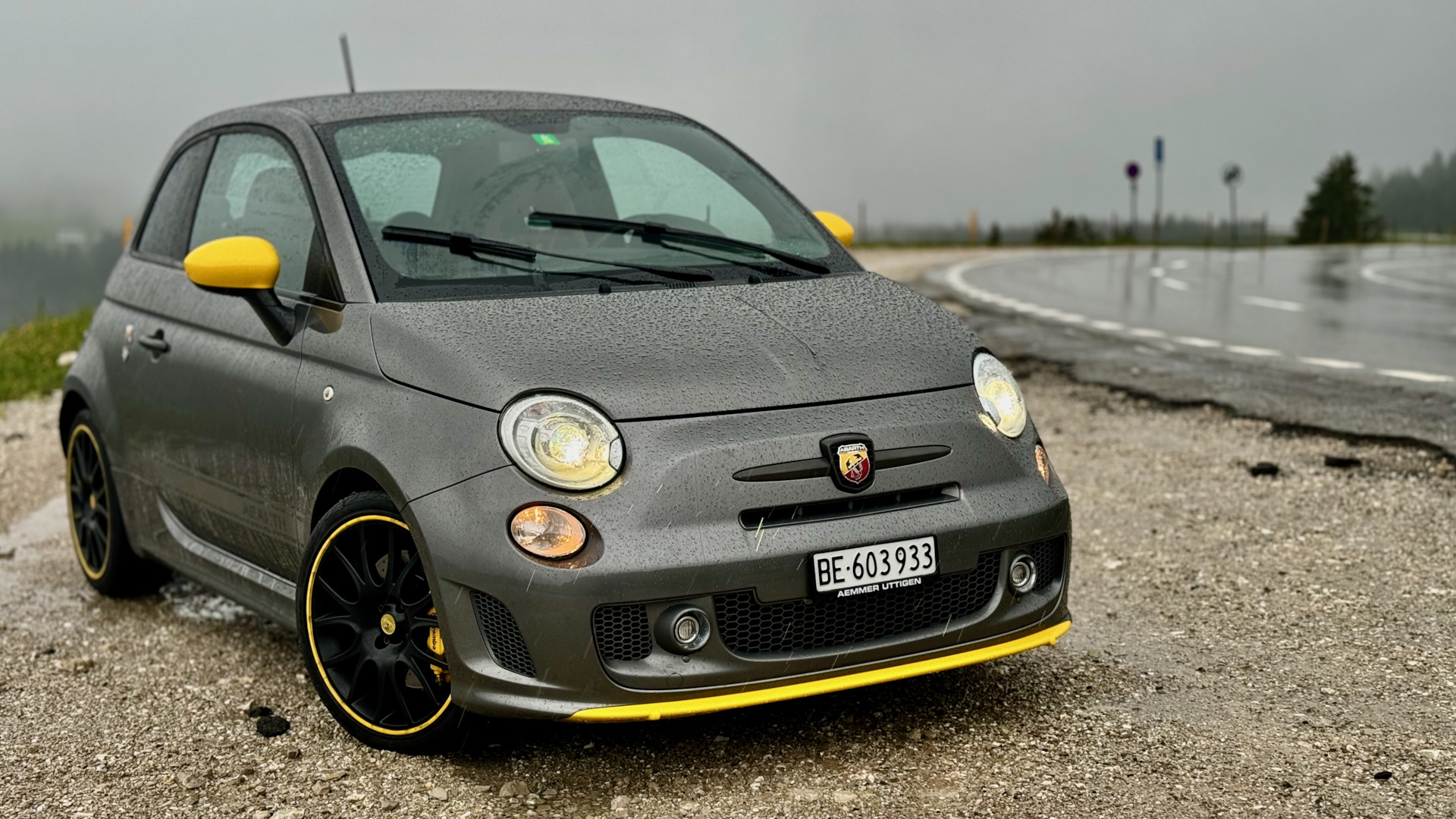 FIAT 500 (2G) 1.4 бензиновый 2016 | Abarth Competizione 🇨🇭 на DRIVE2