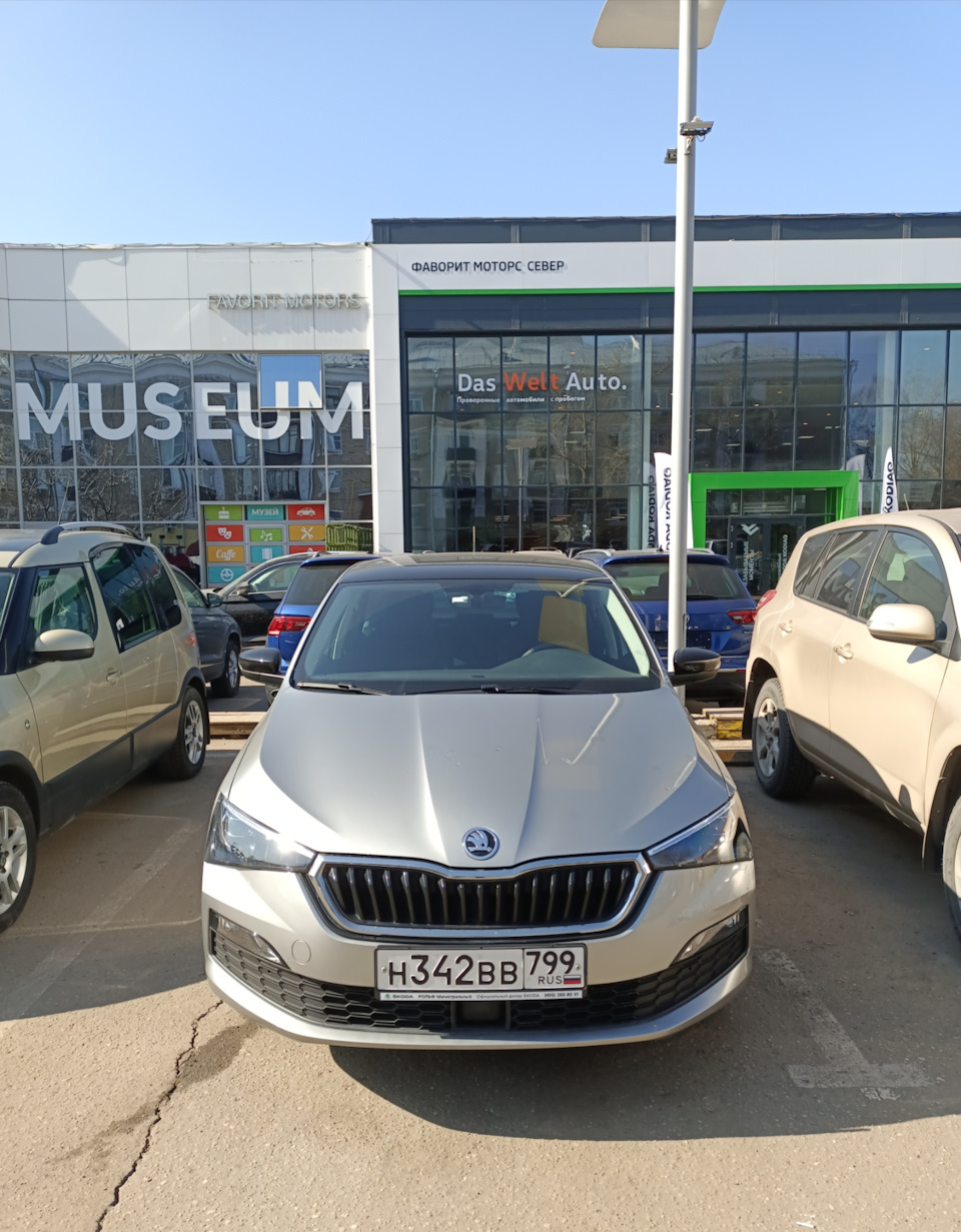 Подготовка к летнему сезону — Skoda Rapid (2G), 1,4 л, 2021 года | визит на  сервис | DRIVE2