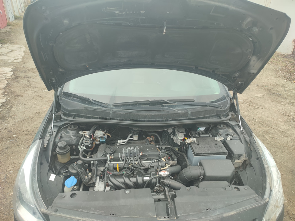 Настройка клапанов! — Hyundai Solaris, 1,6 л, 2016 года | плановое ТО ...