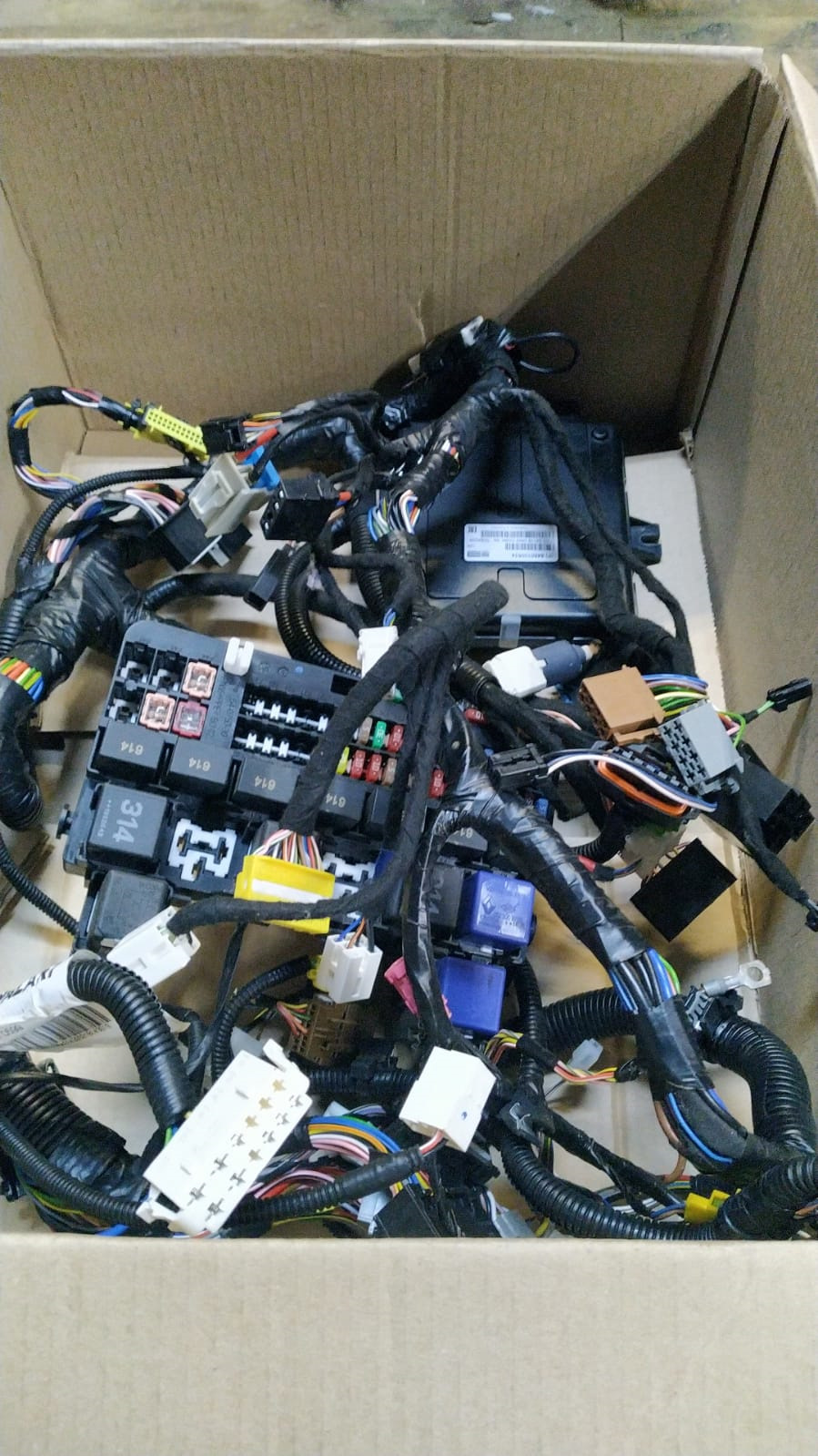 Подпанельный жгут, Калина 2 люкс нави ГЛОНАСС — Lada Гранта Лифтбек (2G)