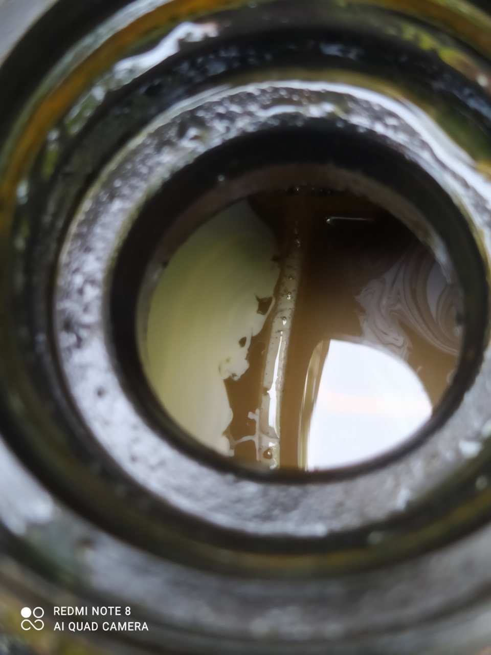 СРОЧНО НУЖНО ВАШ СОВЕТ! возможно масло в расширительном бачке на W203 ...