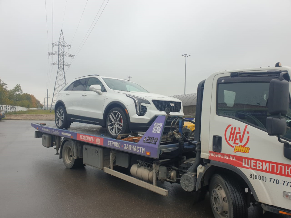 Фото в бортжурнале Cadillac XT4