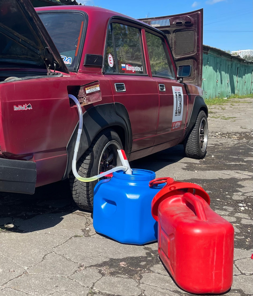 УДОБСТВО. Мобильная заправочная станция для stage 1 — Lada 21074, 1,6 л ...