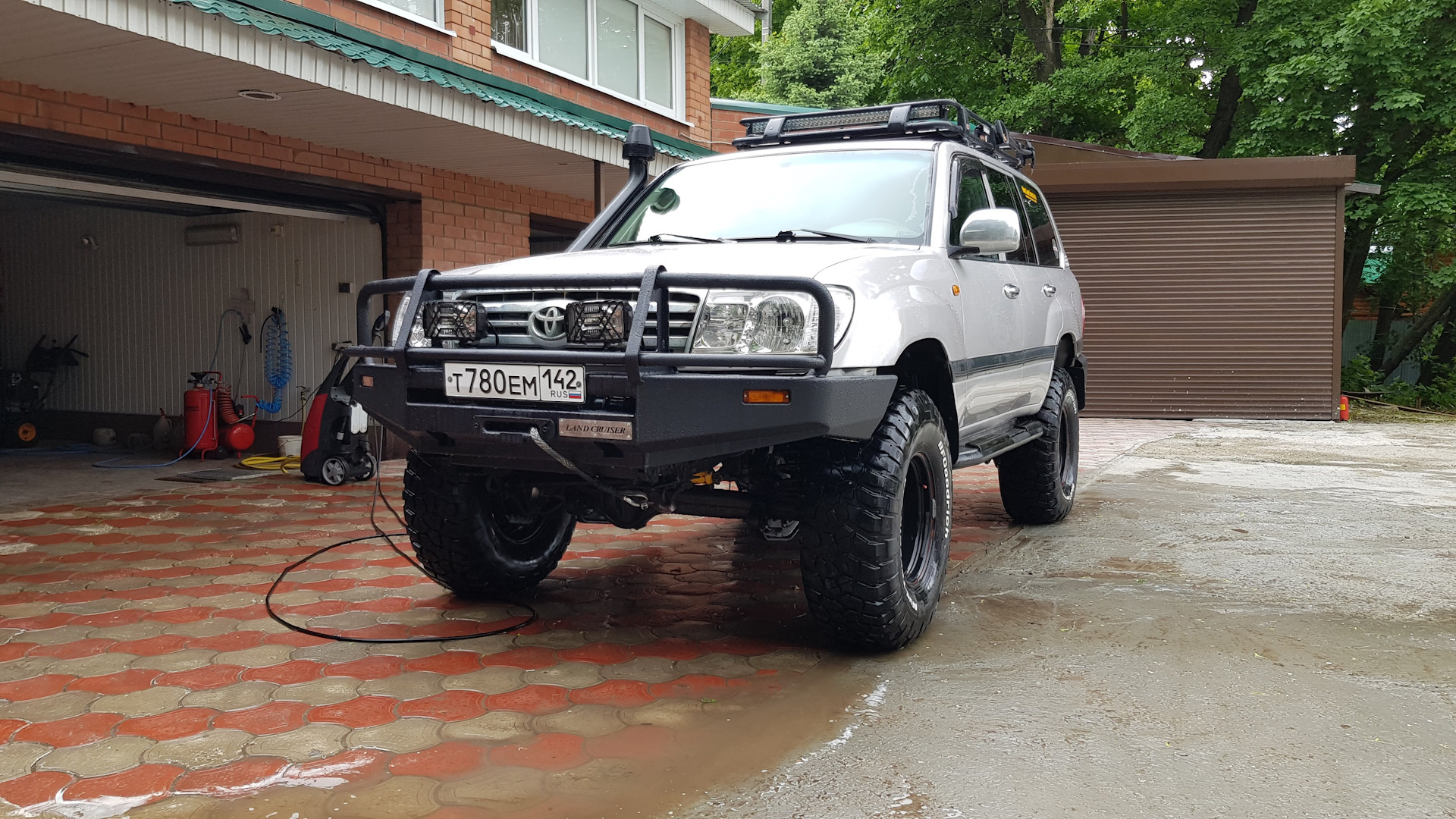 Toyota Land Cruiser 100 4.5 бензиновый 2002 | TLC 105 К2 4.5 бензин на  DRIVE2