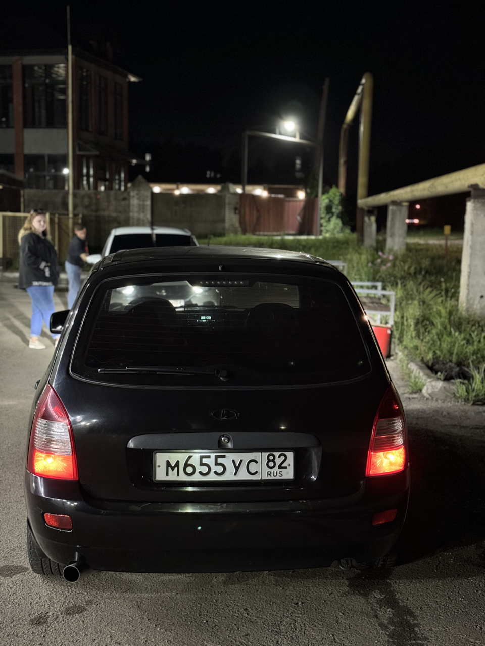 Очередной кастом выхлопа. 63 труба — Lada Калина Универсал (1G), 1,6 л ...