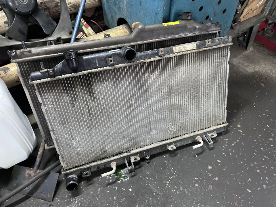 Радиатор. Почти внезапно — Subaru Forester (SH), 2 л, 2008 года ...