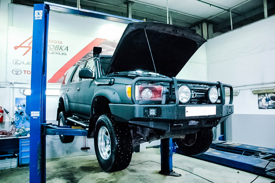 Toyota Four Runner 5 VZ FE замена двигателя на контрактный. Что важно ...