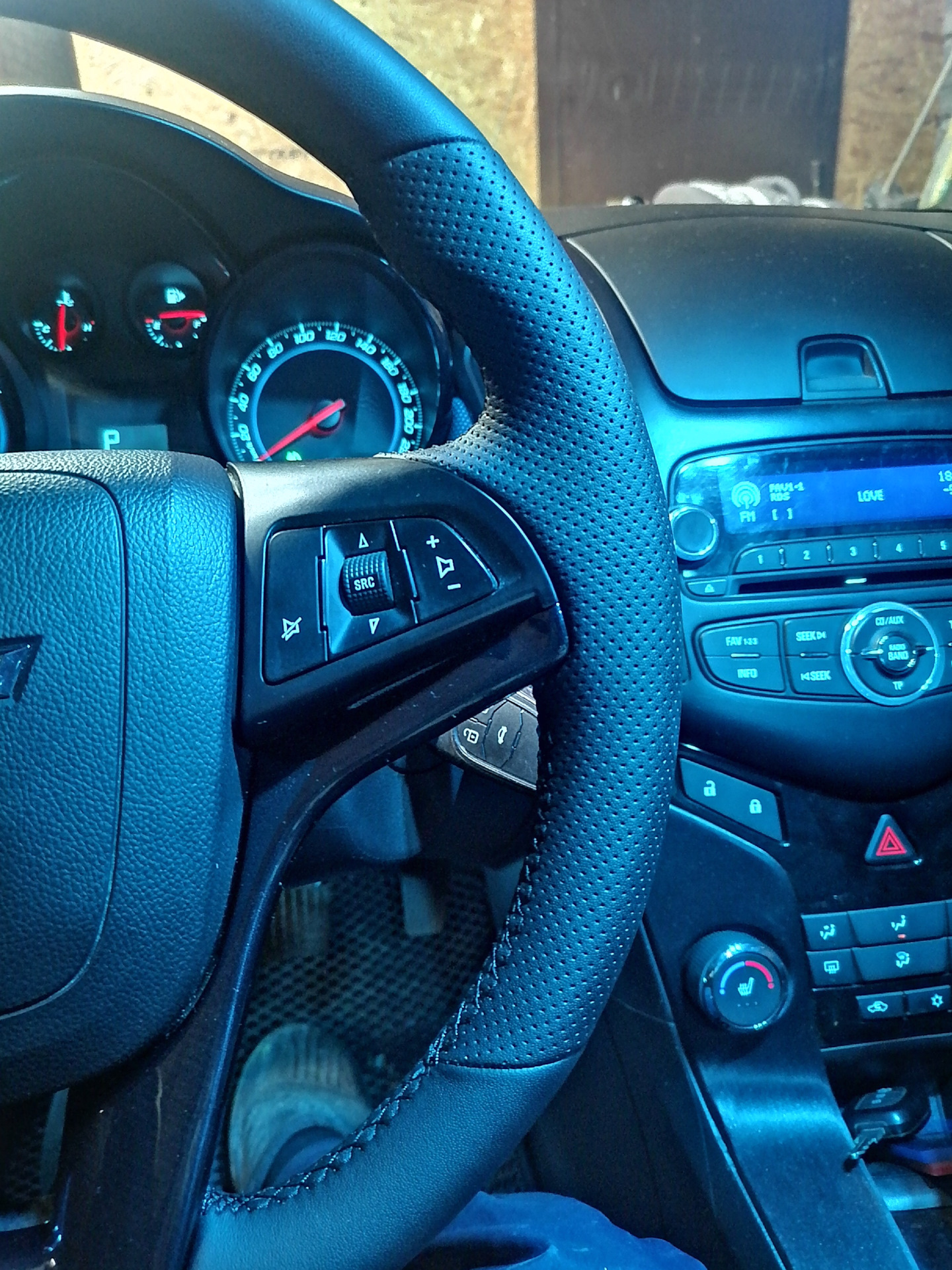 Перетяжка руля Шевроле круз — Chevrolet Cruze (1G), 1,8 л, 2013 года ...