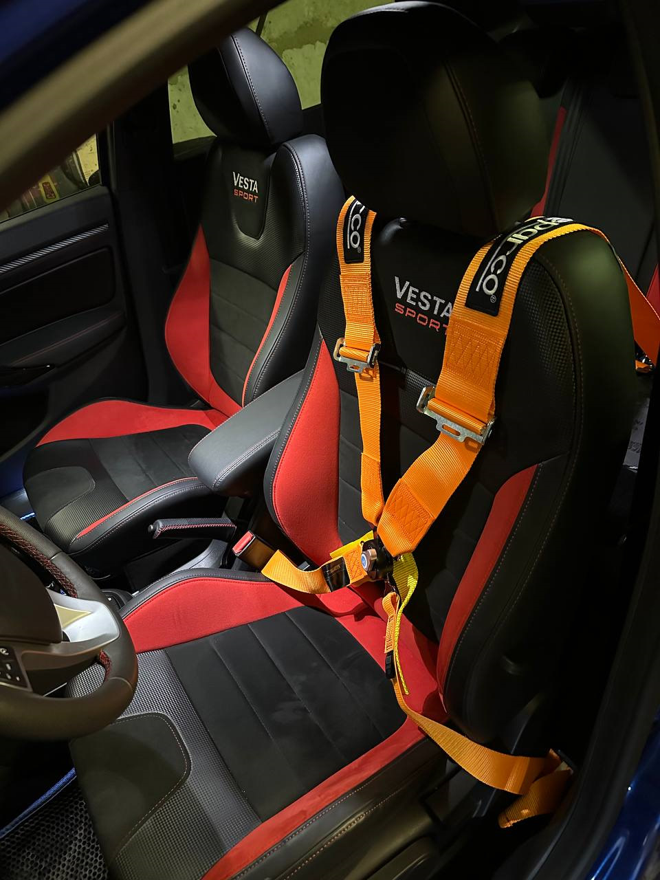 Четырехточечные ремни — Lada Vesta Sport, 1,8 л, 2022 года | другое ...