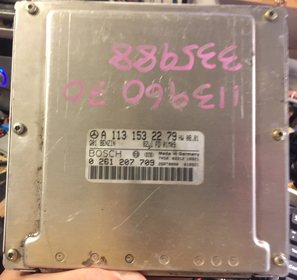 Очередной мерседес-моторный ME2.8 — A1131532279, Bosch 0261207709 ...