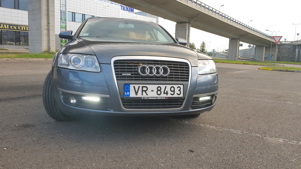 DRL Osram. — Audi A6 Avant (C6)